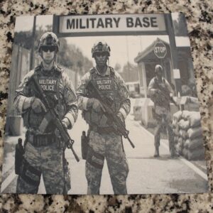 Military Police at Base Picture