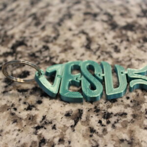 Jesus Fish Keychain