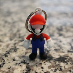 Red Plumber Keychain