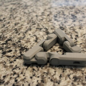 Triangle Fidget (Grey, Pink, or Purple)