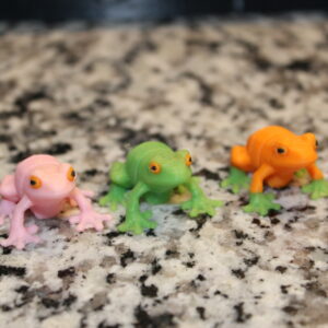 Tiny Frogs (Pink, Green, or Orange)